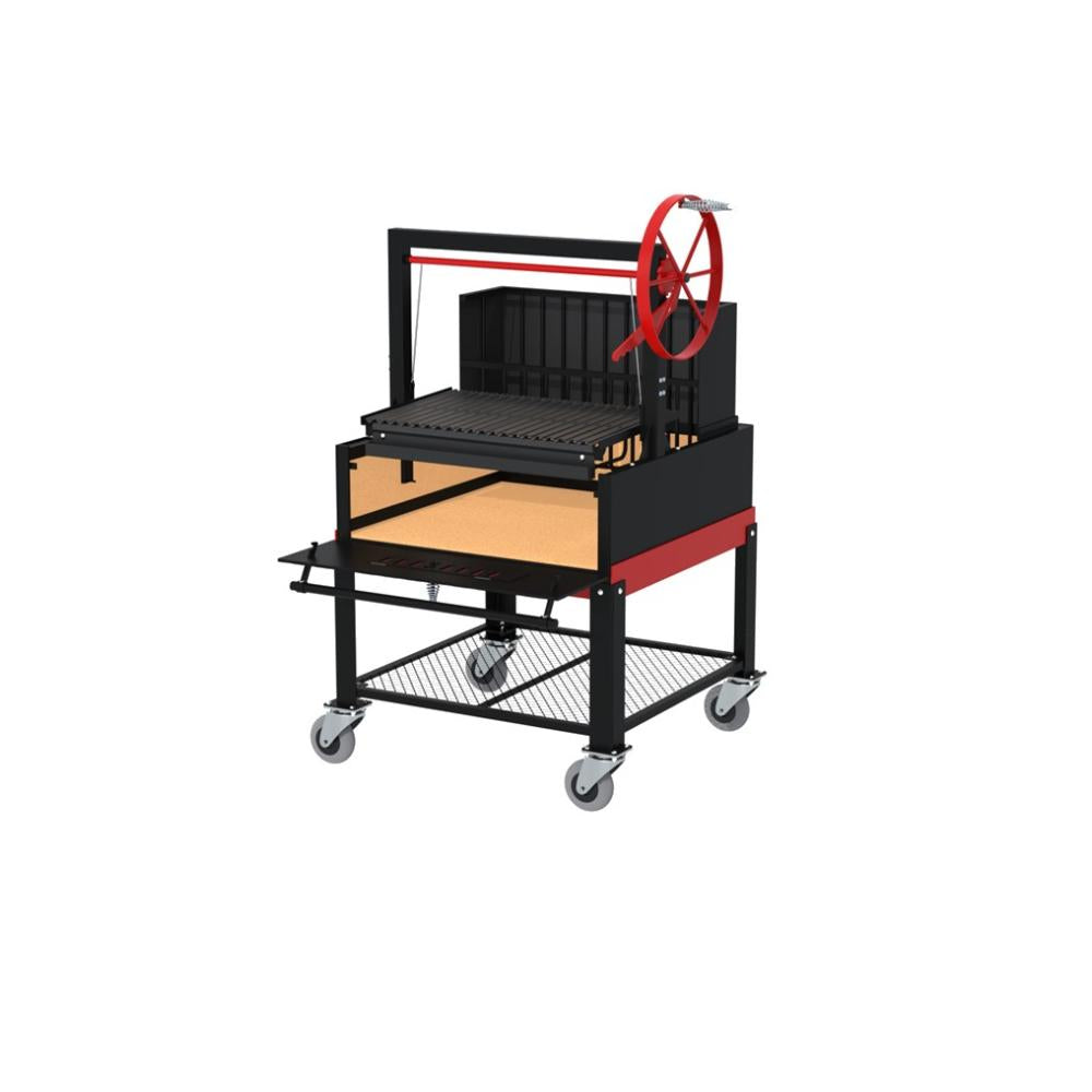 Argentijnse Grill Sunterra 36" Rear Brasero op onderstel