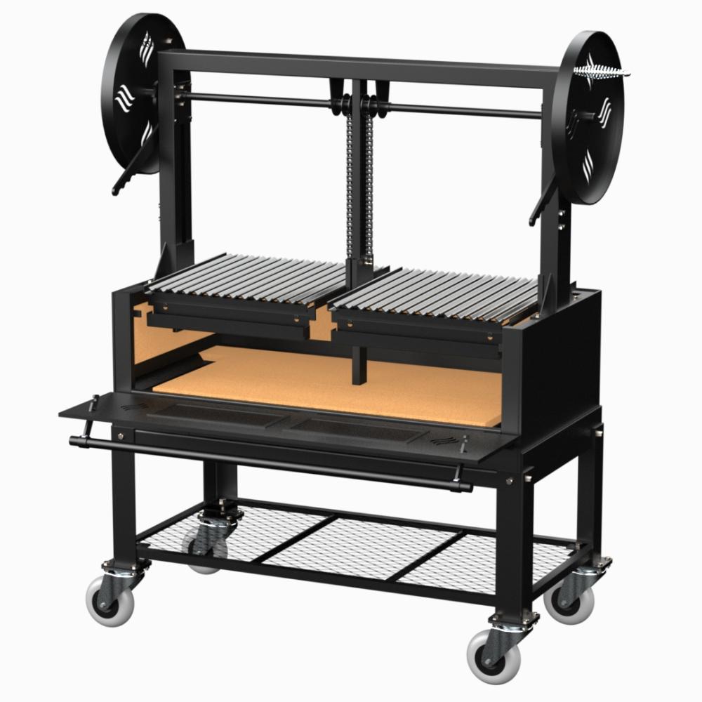 Pro Series Ironworks Santa Maria Grill 48″ op onderstel