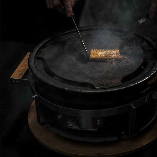 YAKINIKU® Ronde Teppanyaki Plaat voor Shichirin