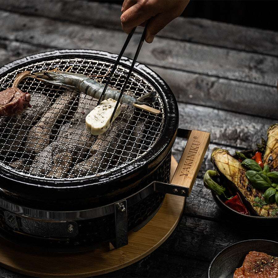 YAKINIKU Shichirin RVS Rooster Rond | MEDIUM