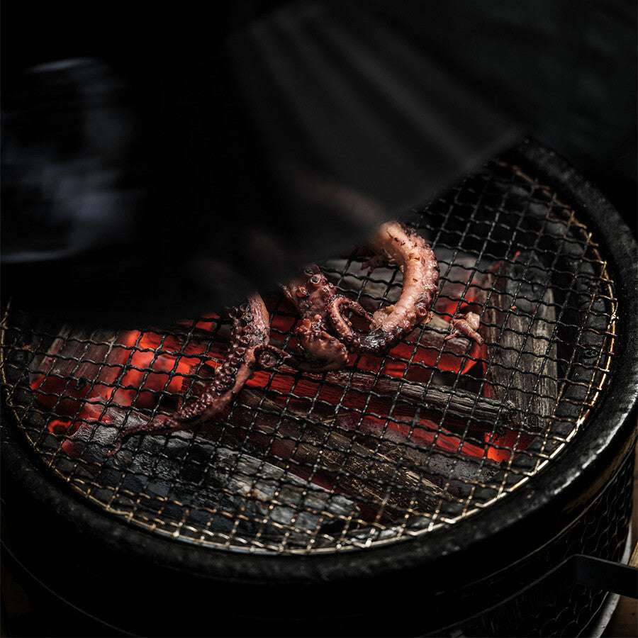YAKINIKU Shichirin RVS Rooster Rond | MEDIUM